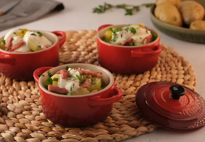 Recette Cookeo Pomme De Terre Lardon Champignon Recette Pommes de terre aux lardons Cookeo | Herta